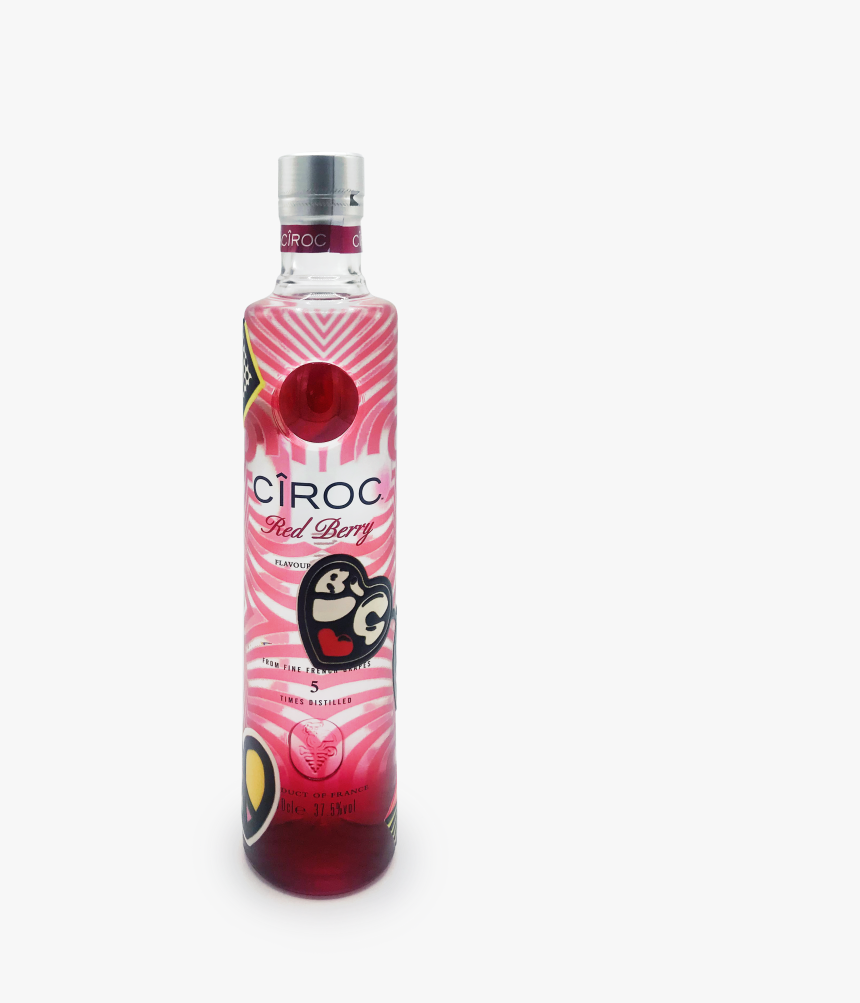 Unusual Vodka Bottles Pink Love - Bottle, HD Png Download, Free Download