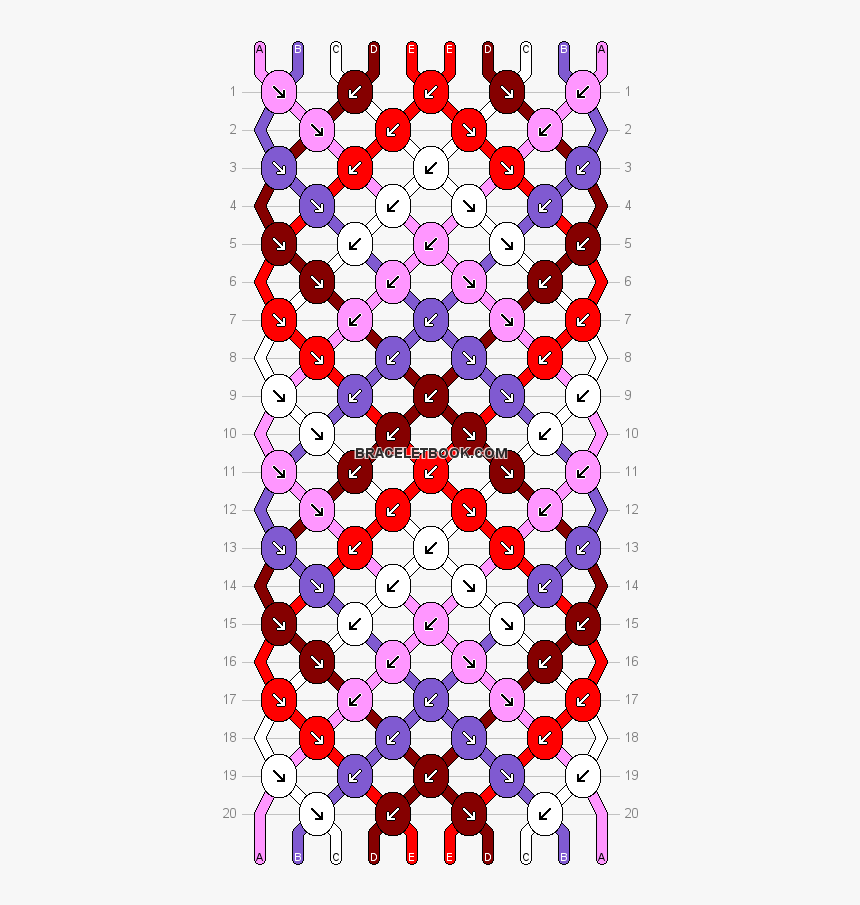 Easy Watermelon Friendship Bracelet Pattern, HD Png Download, Free Download