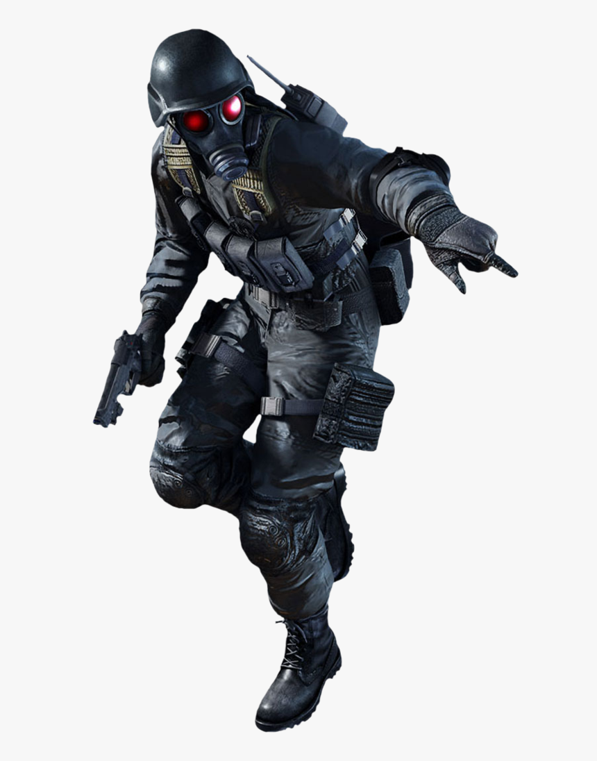 Resident Evil Anime Hunk , Png Download - Hunk Resident Evil 2 Remake, Transparent Png, Free Download