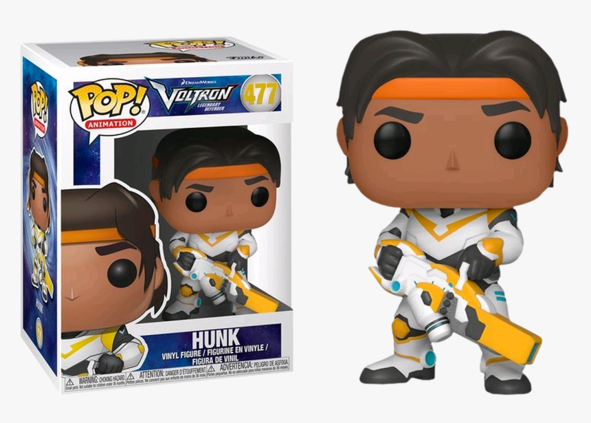 Hunk Pop Vinyl Figure - Voltron Hunk Pop, HD Png Download, Free Download