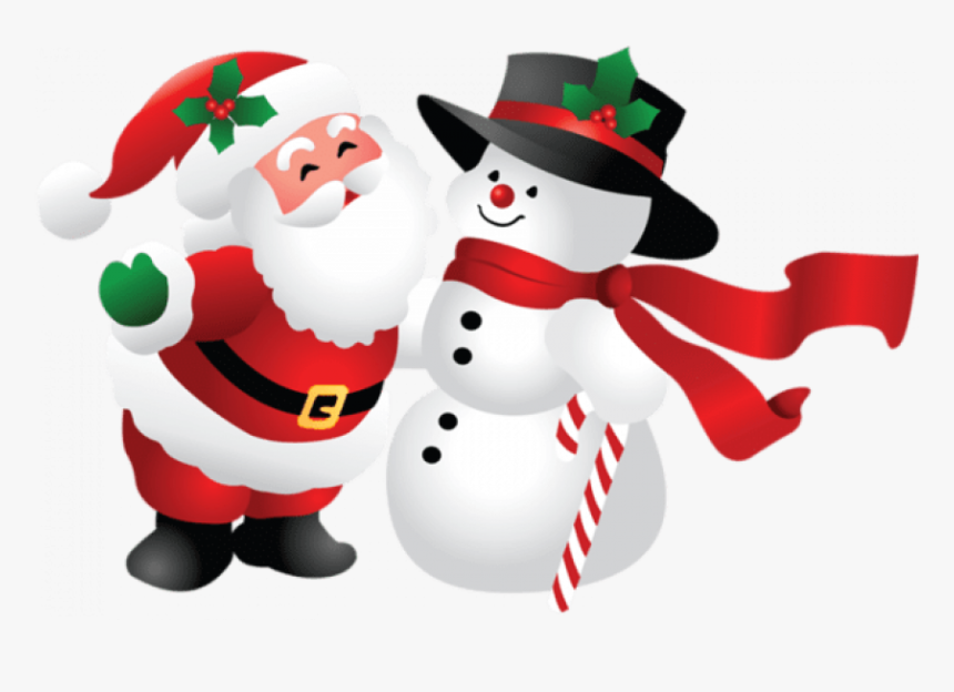 Snowman Png Transparent Images - Christmas Snowman Clipart, Png Download, Free Download