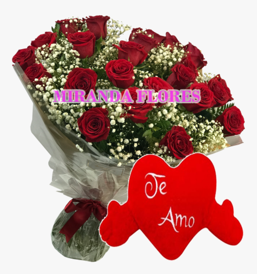 Bouquet De Rosas Vermelhas , Png Download - Coração De Pelucia Te Amo, Transparent Png, Free Download