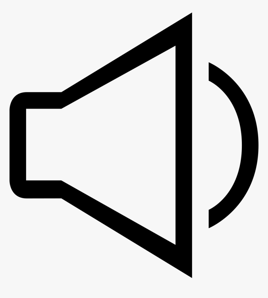 Icone Alto Falante Branco Png Clipart , Png Download - Symbols Of Speaker, Transparent Png, Free Download