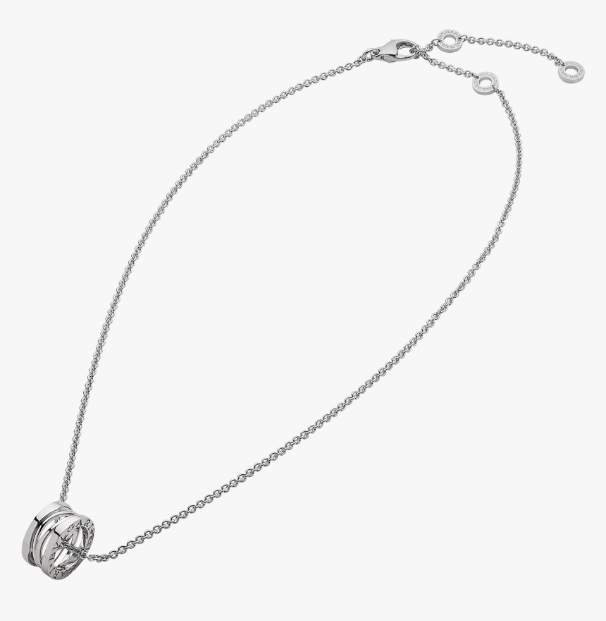 B Zero1 Necklace With Small Round Pendant Both In 18kt, HD Png Download, Free Download