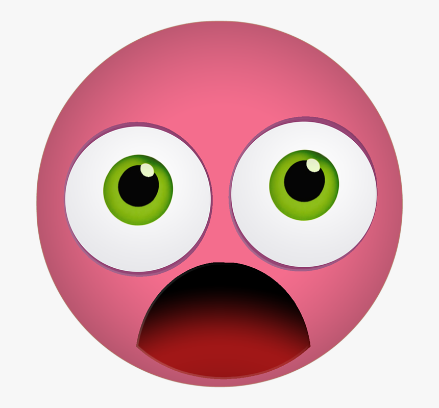 Vector Gradient Emoji Png Transparent Picture - Emoji Png Transparent Scare, Png Download, Free Download