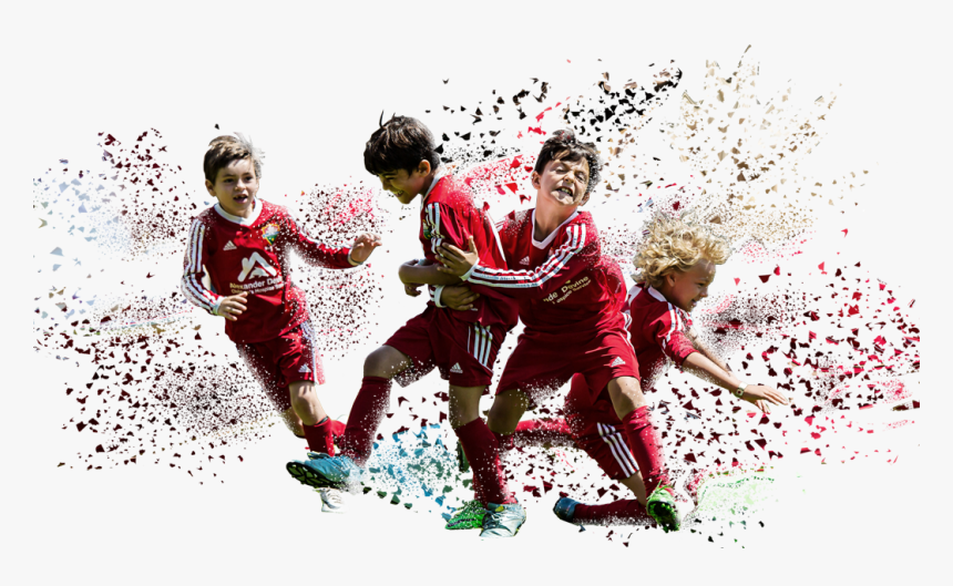 Transparent Kids Playing Soccer Png - Kick Up A Soccer Ball, Png Download, Free Download