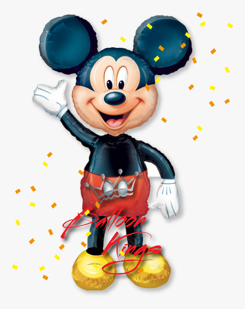 Mickey Mouse Airwalker - Mickey Mouse Png Balloon, Transparent Png, Free Download