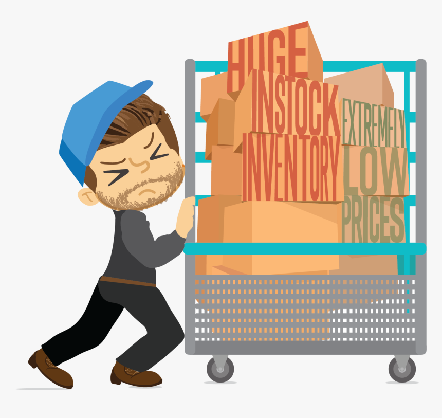 Huge In-stock Inventory - Stock Inventory Cartoon, HD Png Download - kindpng