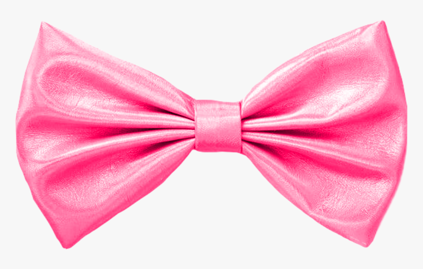 #bow #ribbon #moño #tie #lazo #pin #clip #hairclip - Pink Bow Tie Clipart, HD Png Download, Free Download