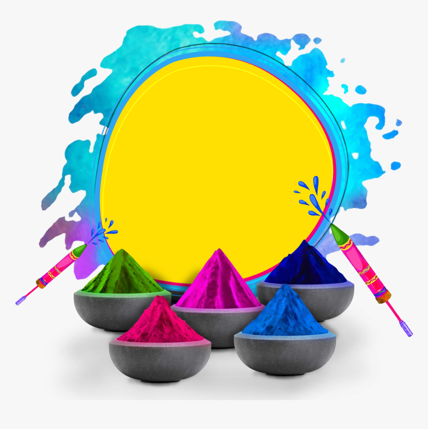 Holi Label Png Design Free - Holi 2019 Gif Download, Transparent Png, Free Download