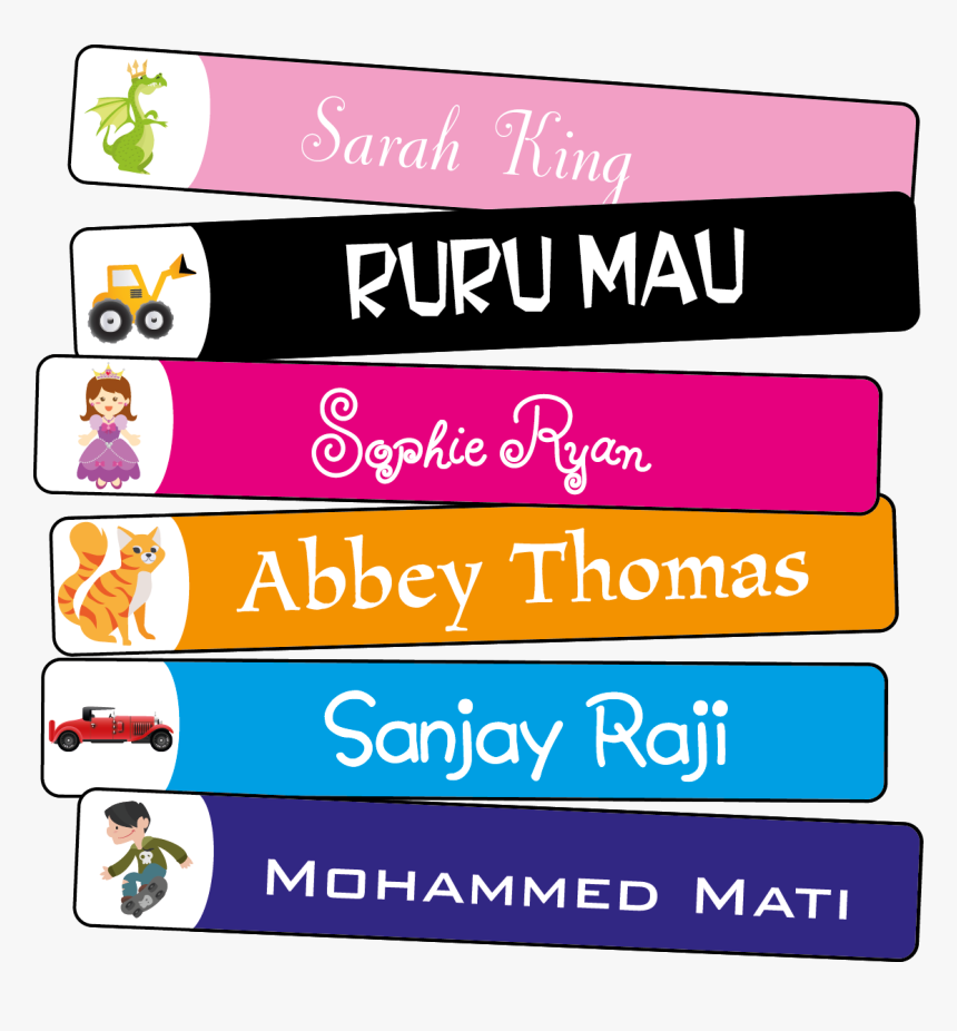 Png Name Labels Svg Free Library - Free Svg Name Labels, Transparent Png, Free Download