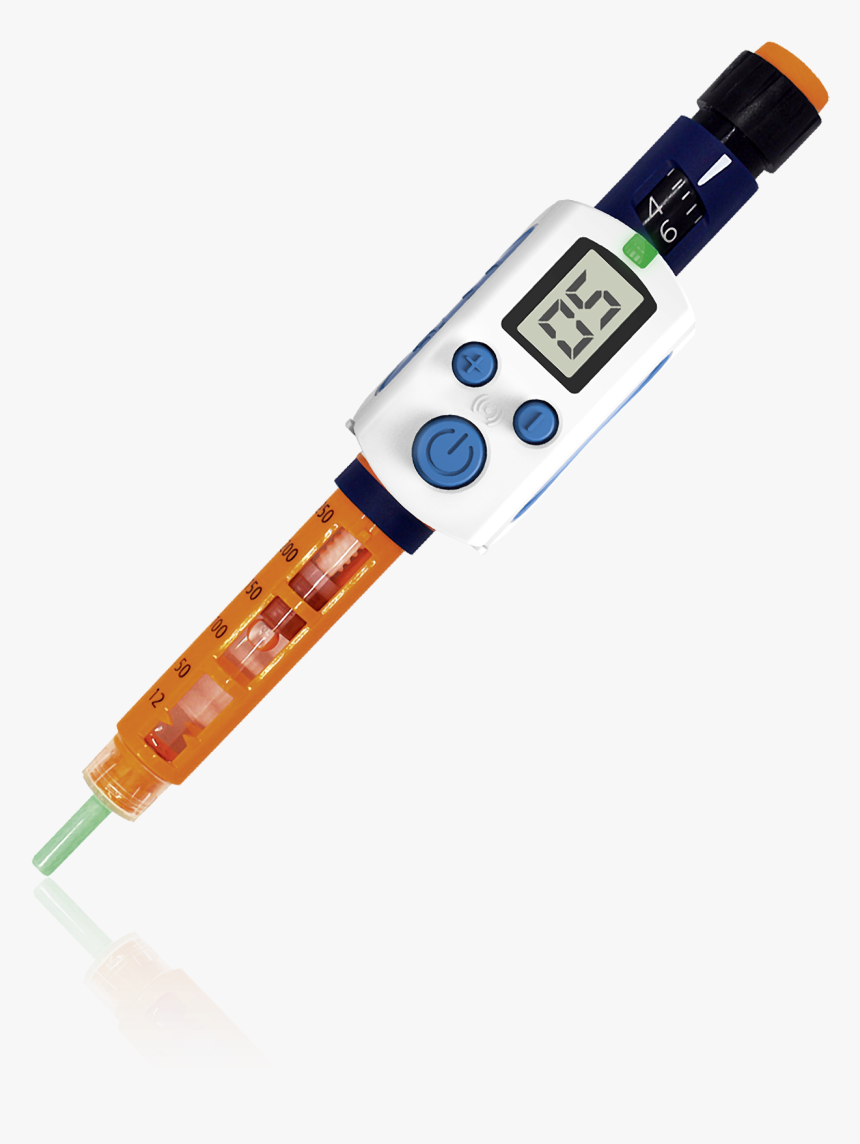 Insulin Injection Monitor Dosage And Wirelessly Transmits - Insulin Pen Injector, HD Png Download, Free Download
