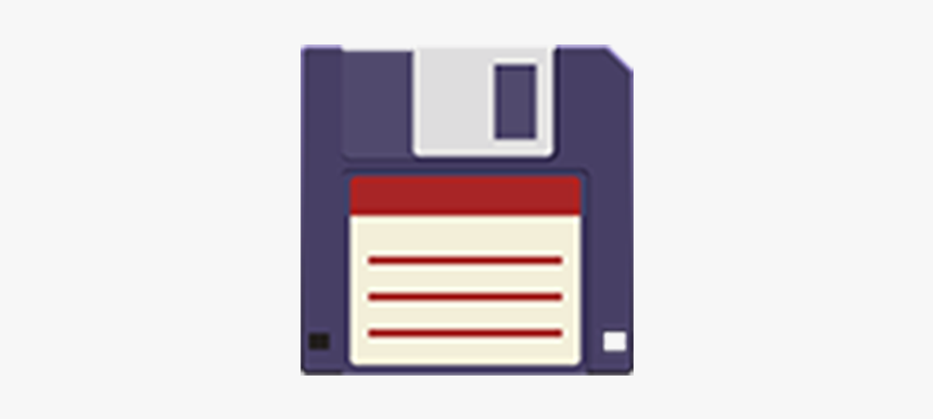 Red Floppy Disk Cartoon, HD Png Download, Free Download