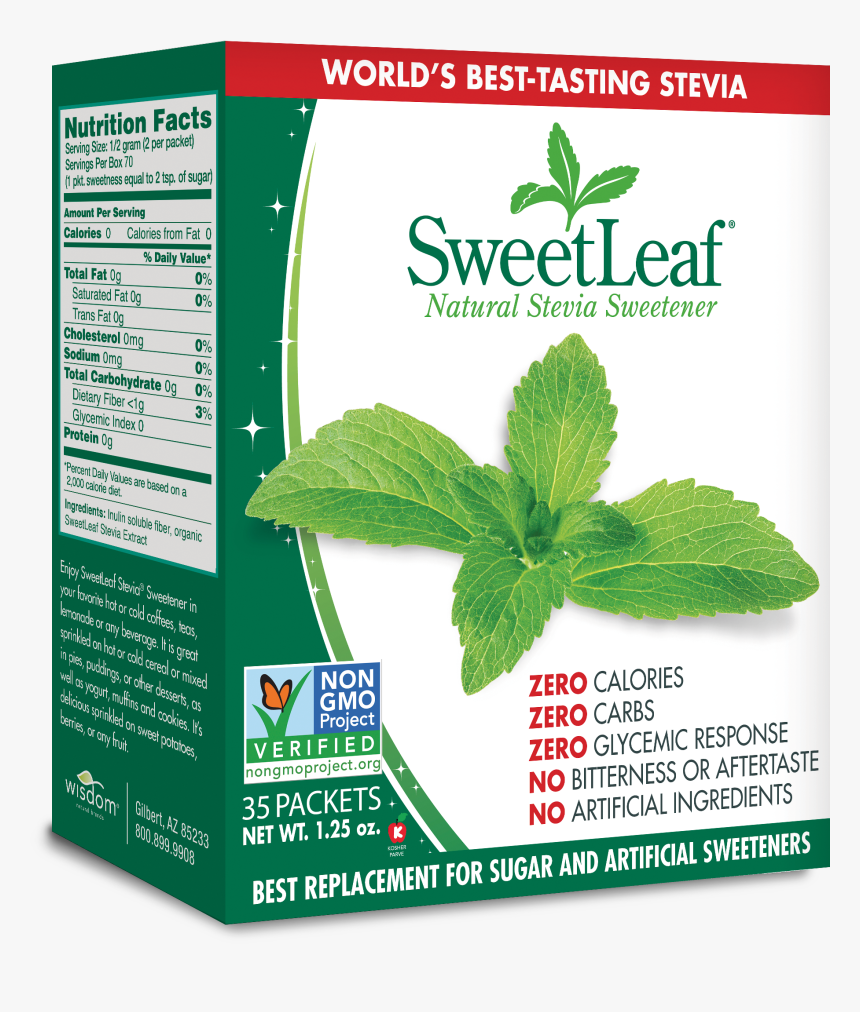 Sweet Leaf Stevia, HD Png Download, Free Download