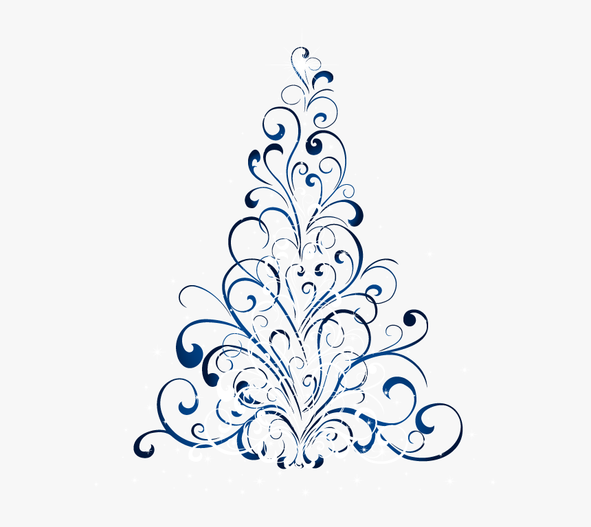 Whimsical Christmas Tree Clip Art, HD Png Download, Free Download