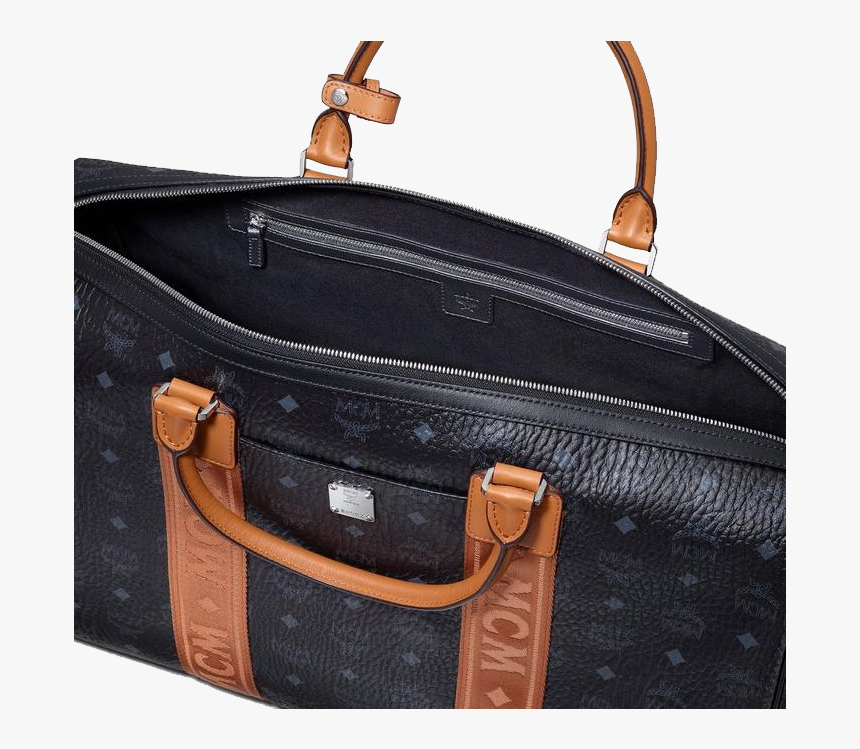 Mcm Traveler Weekender Bag In Visetos - Briefcase, HD Png Download, Free Download