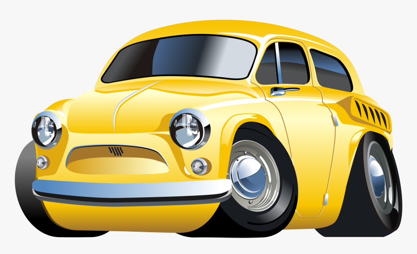 Фотки Art Cars, Car Humor, Caricature, Funny Cartoons, - Retro Car, HD Png Download, Free Download