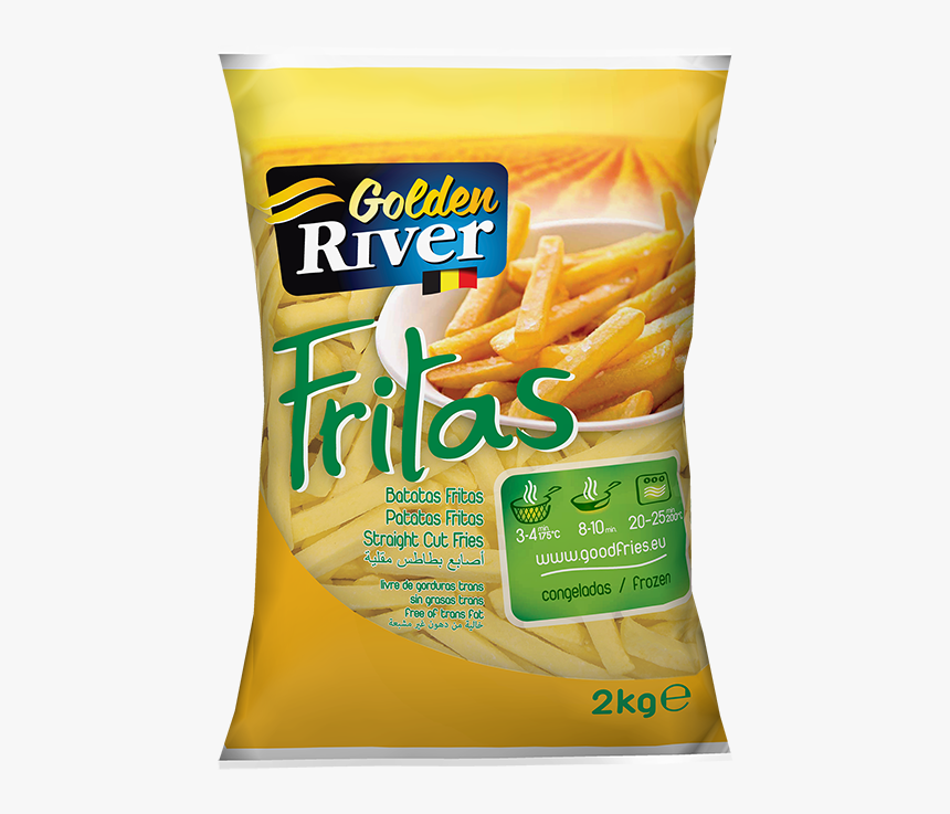 Batata 10mm Golden River Lutosa - Batata Congelada Golden River, HD Png Download, Free Download