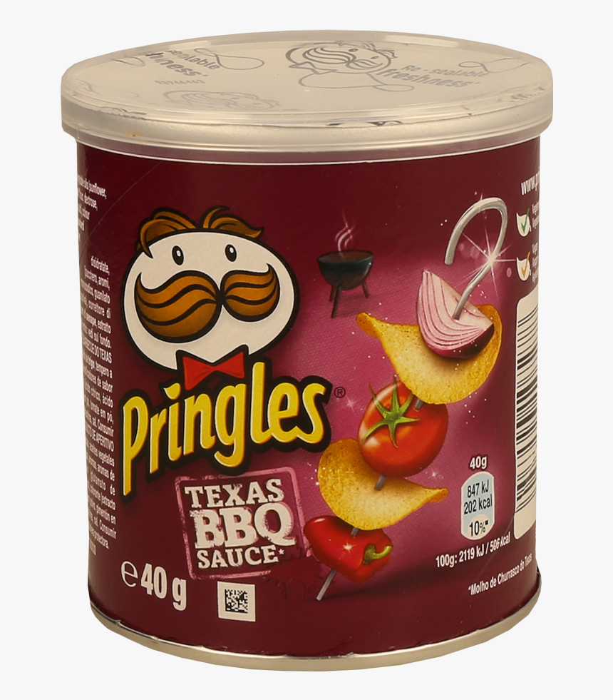 Batata Frita Texas Barbecue Pringles 40gr - Pringles, HD Png Download, Free Download