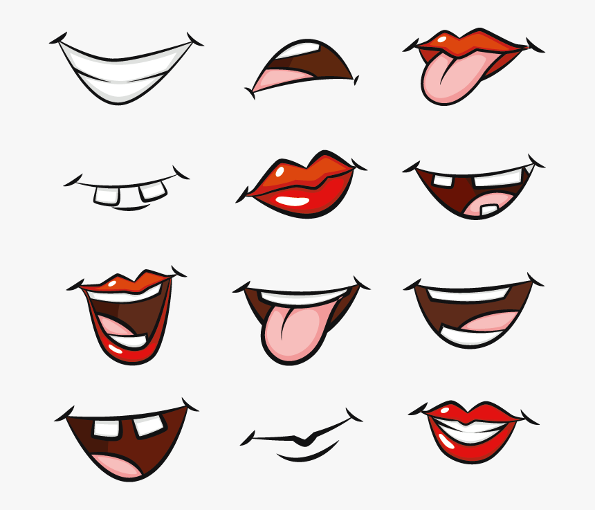 Pictures Mouth Cartoon Drawing Hd Image Free Png Clipart - Cartoon Mouth Dr...