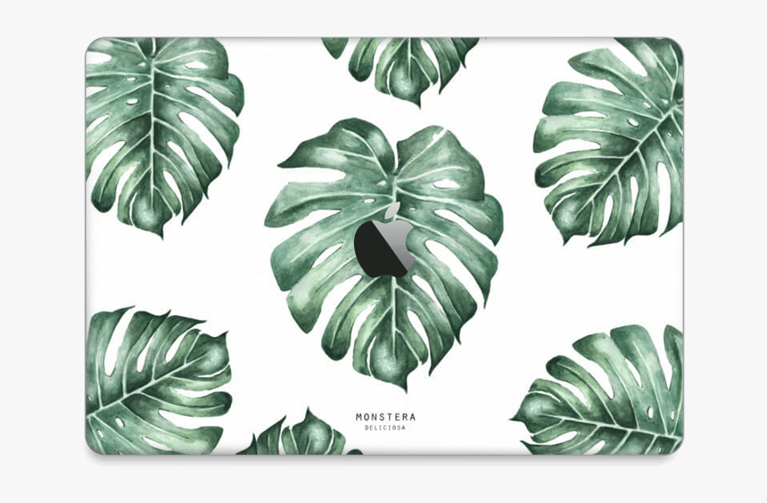 Monstera Pattern Skin Macbook Pro 13” 2016- - Monstera Case Macbook, HD Png Download, Free Download