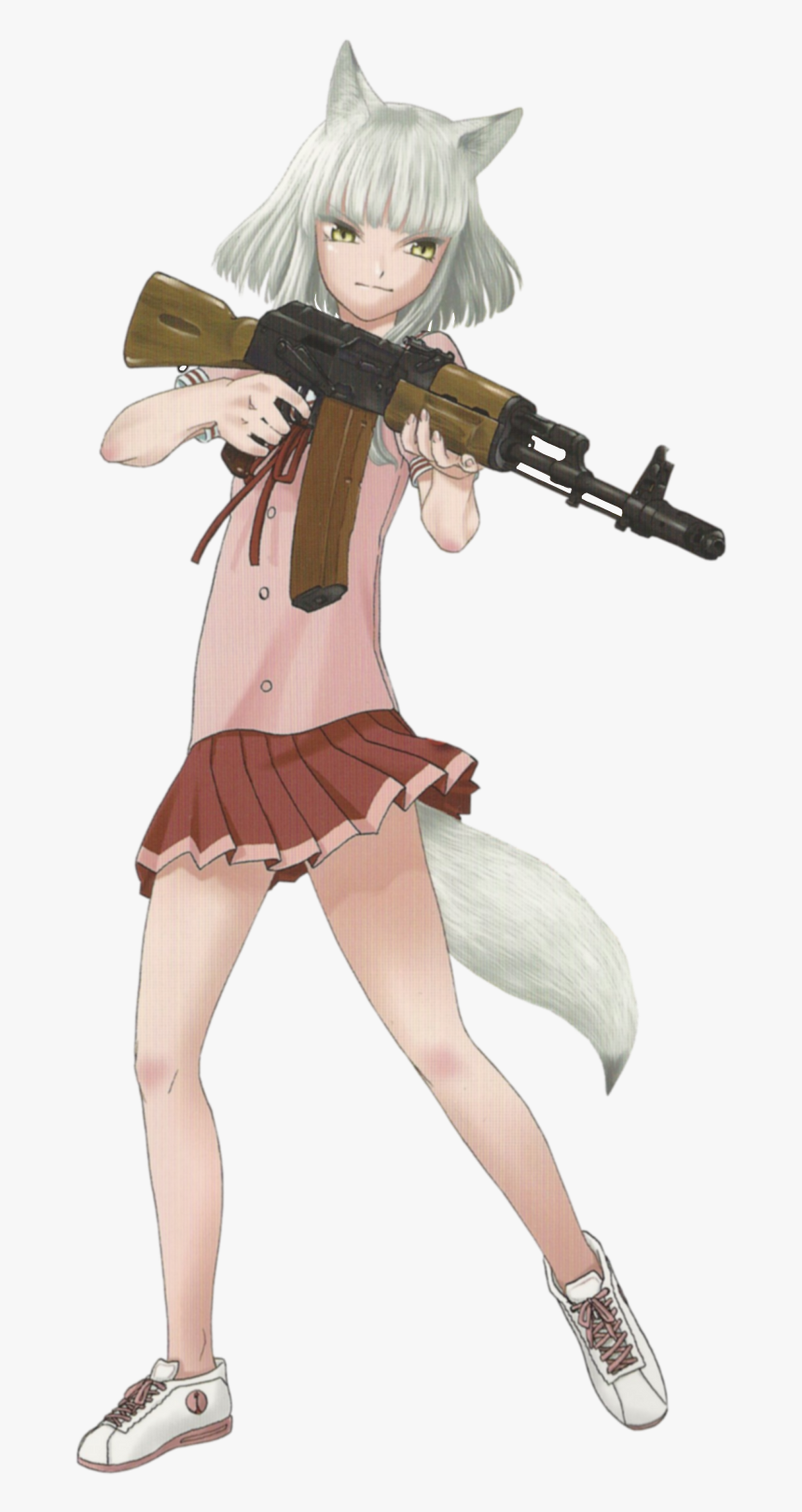 Ak 47 Vector Png - Tennouji Kitsune, Transparent Png, Free Download