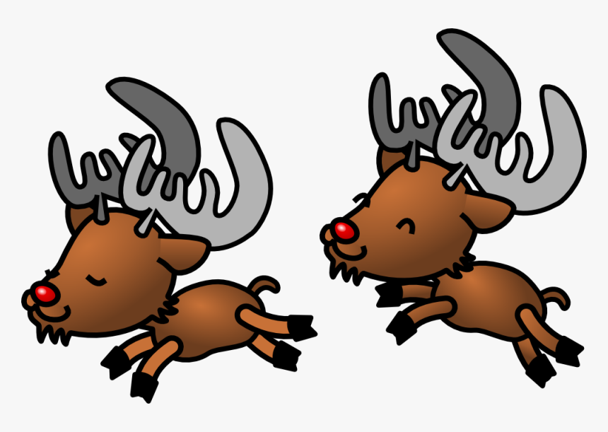 Caribou Reindeer Raindeer Xmas Christmas Coloring Book - Reindeer Transparent Background, HD Png Download, Free Download