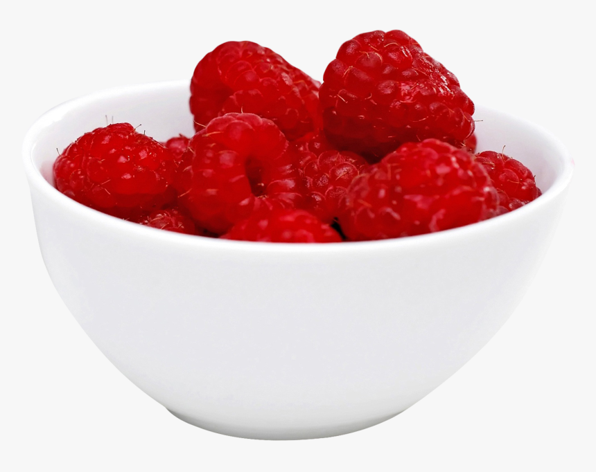 Food,berry,fruit,natural Foods,frutti Di Fruit,west - Raspberry In A Bowl, HD Png Download, Free Download