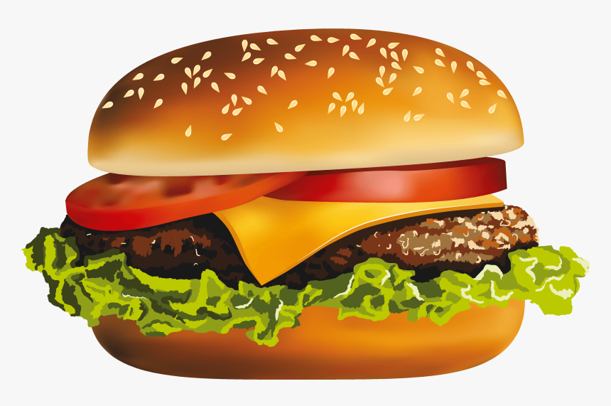 Hamburger , Png Download - Transparent Background Hamburger Png, Png Download, Free Download