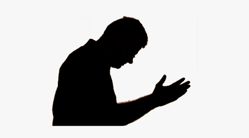 Praying Hands Prayer Silhouette God - Prayer Silhouette Png, Transparent Png, Free Download