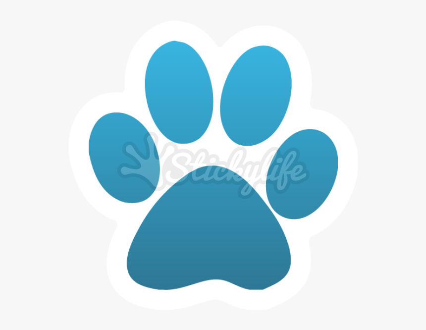 Cat Paw Print Decal - Vsco Stickers Dog Paws, HD Png Download, Free Download