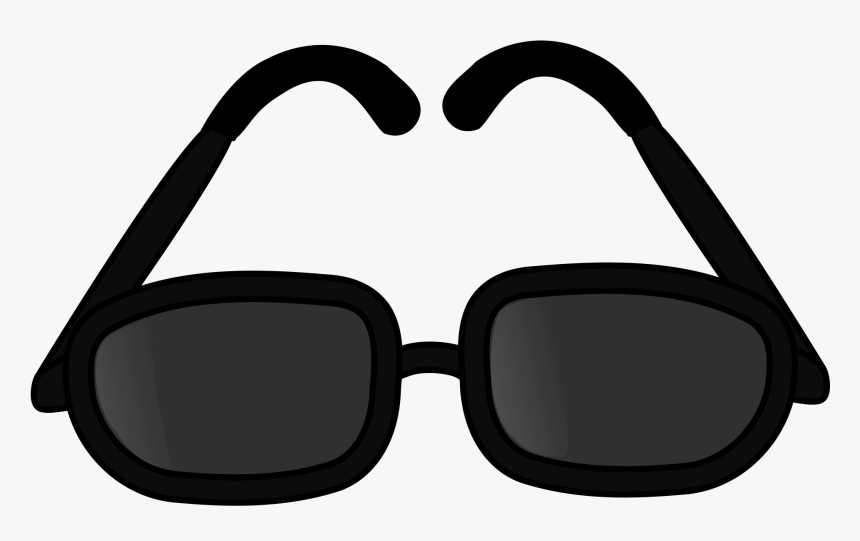 Sunglasses Clip Art - Sunglass Clipart Black And White, HD Png Download, Free Download