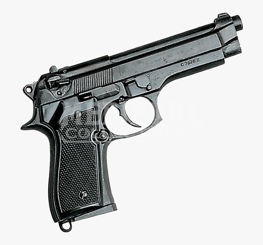 Beretta 92f 9mm Pistol Black - 9mm Pistol Picture Free Download, HD Png Download, Free Download