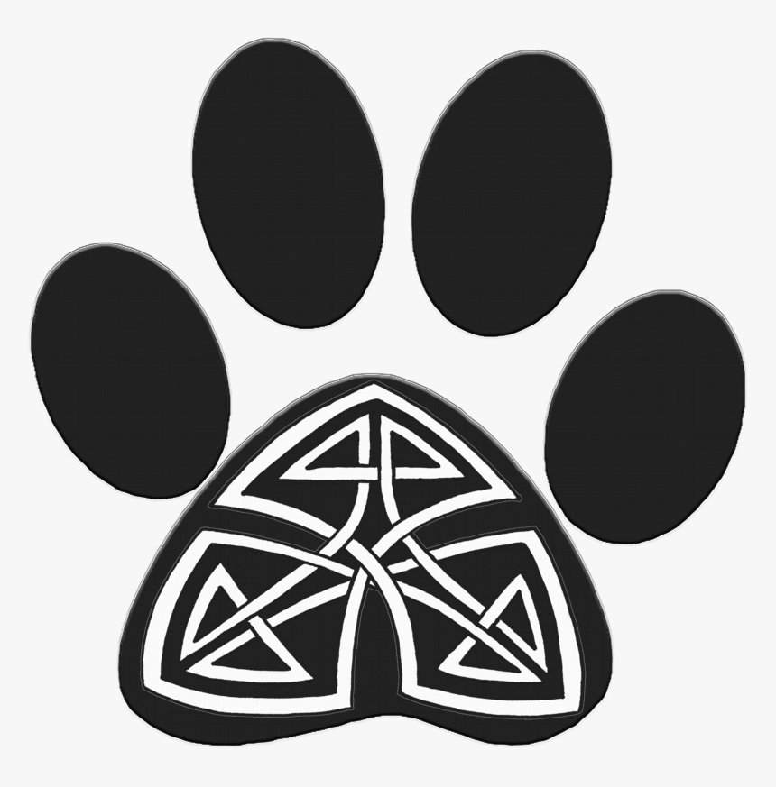 Transparent Cat Paw Print Png - Paw Print Brown Dog, Png Download, Free Download