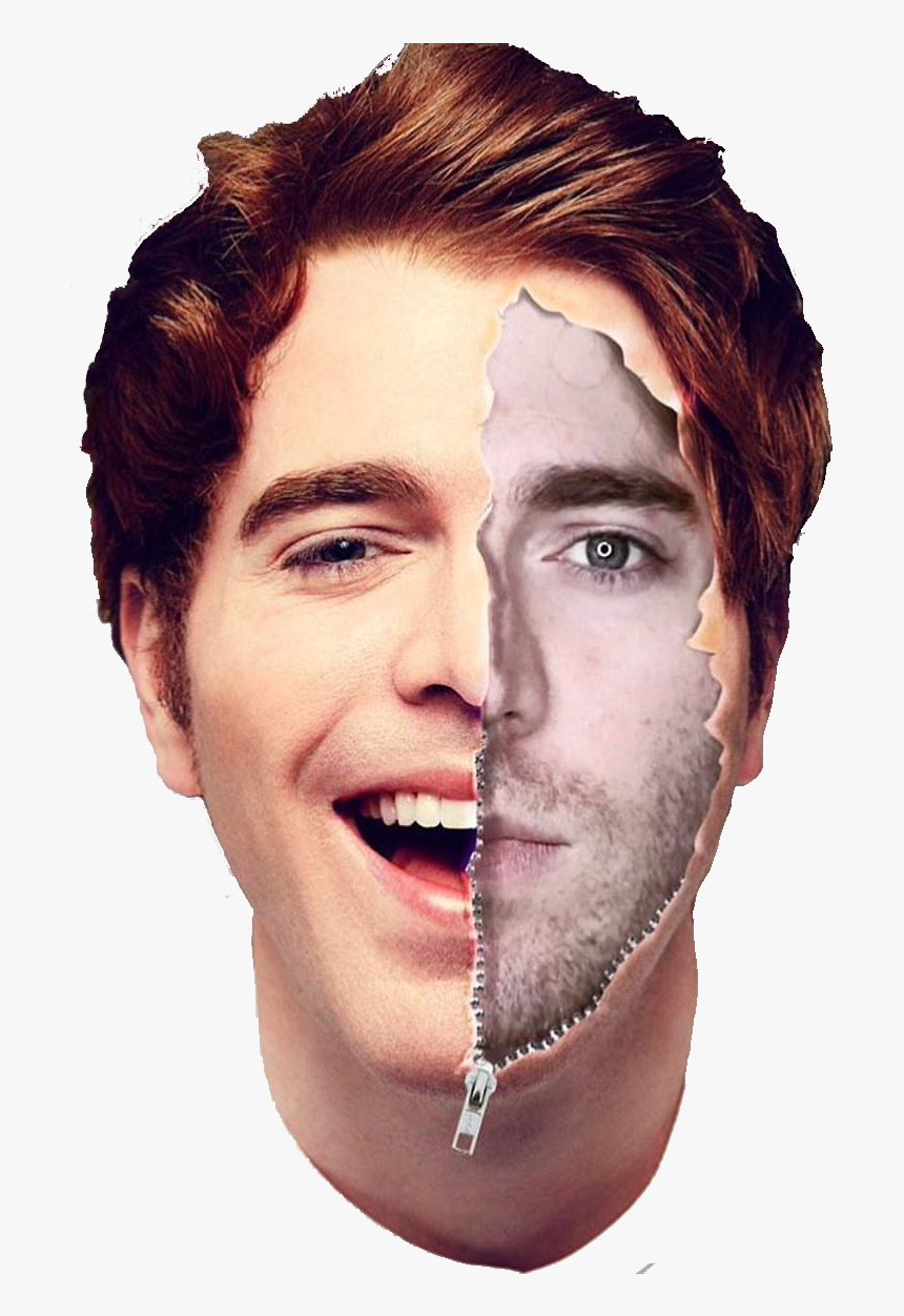 Face,hair,chin,facial - Shane Dawson Logan Paul, HD Png Download, Free Download