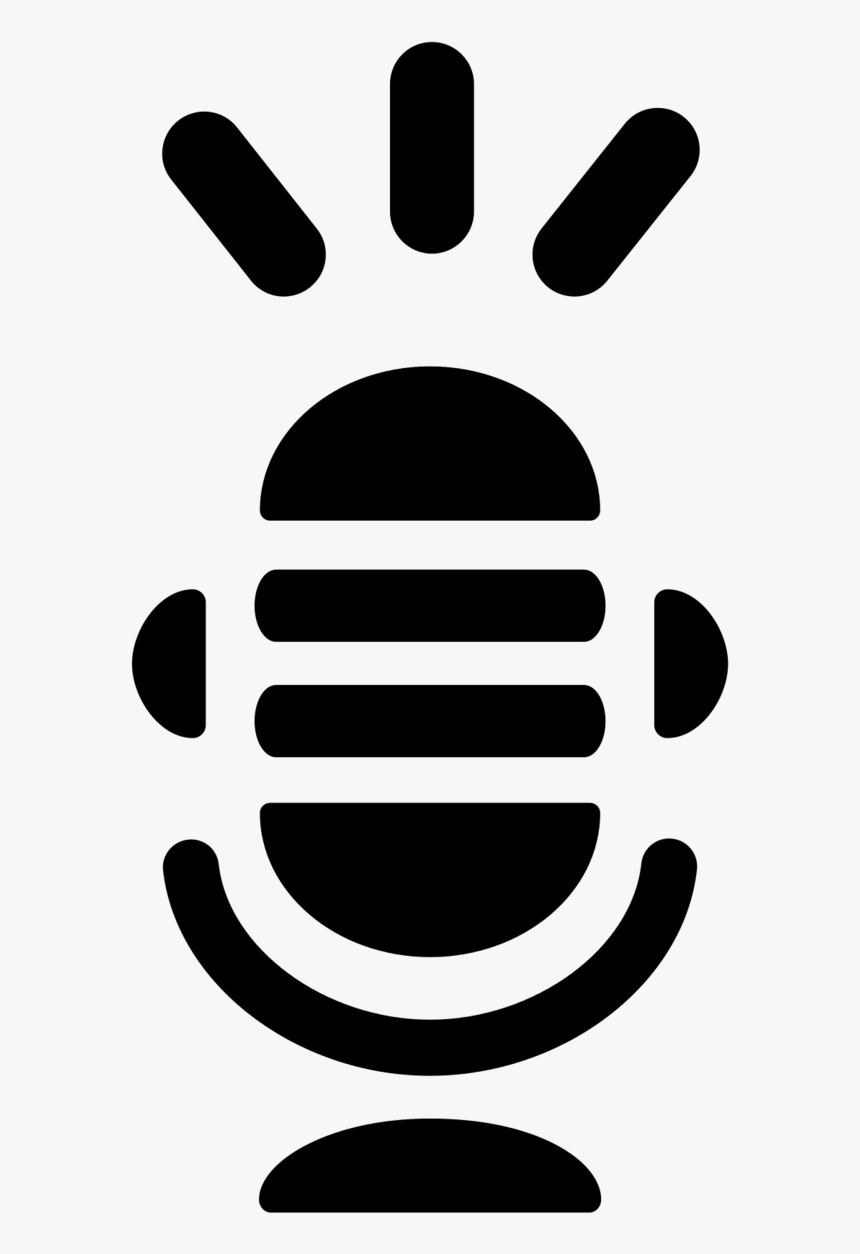 White Microphone Icon Png , Png Download - White Transparent White Microphone Icon, Png Download, Free Download