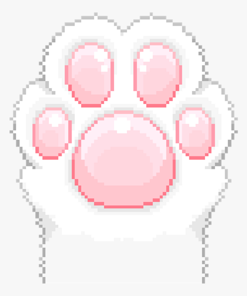 Transparent Cat Paw Png - Kawaii Transparent Cat Gif, Png Download, Free Download