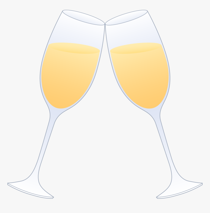 Glasses Of Champagne Clinking - Cheers Glasses Clinking Transparent, HD Png Download, Free Download
