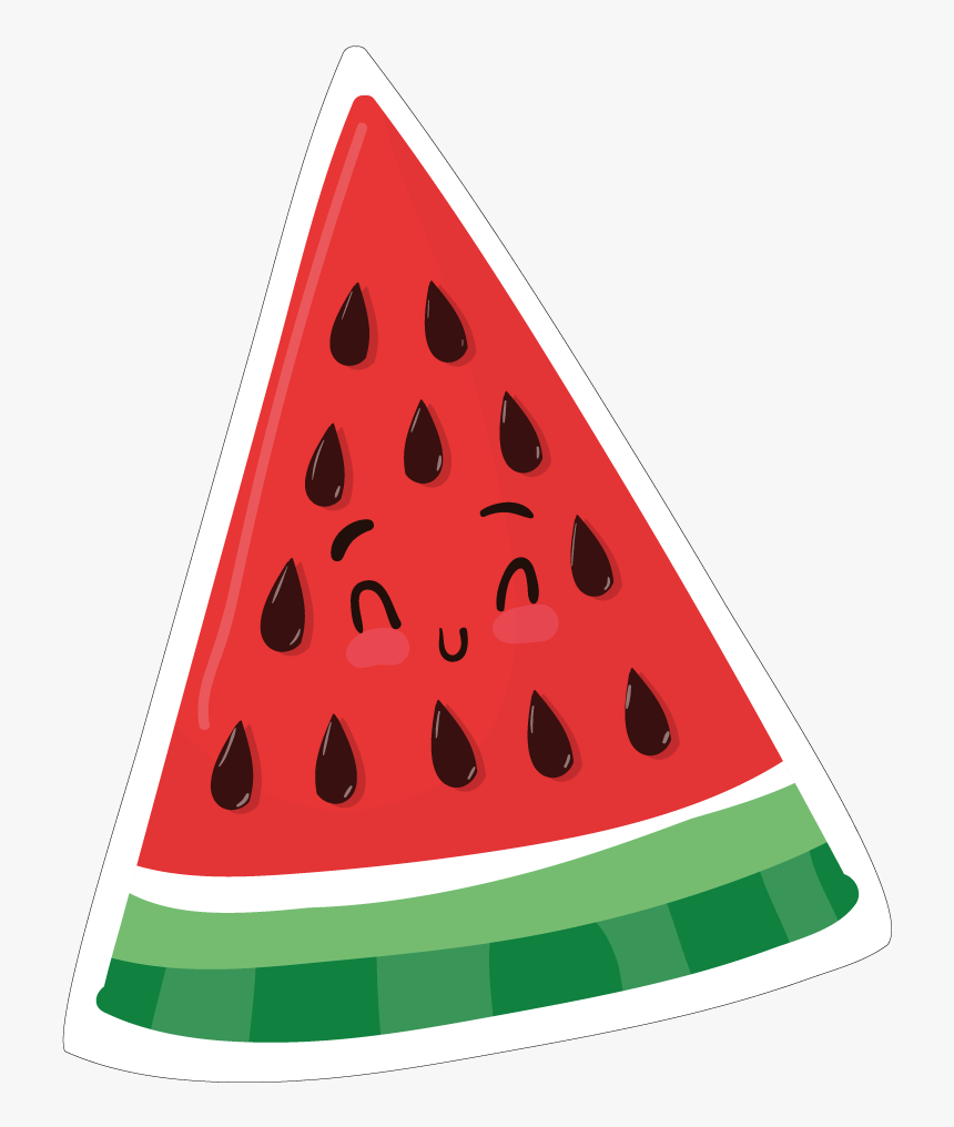 Watermelon Png Cute - Kawaii Wallpapers Of Unicorns, Transparent Png, Free Download