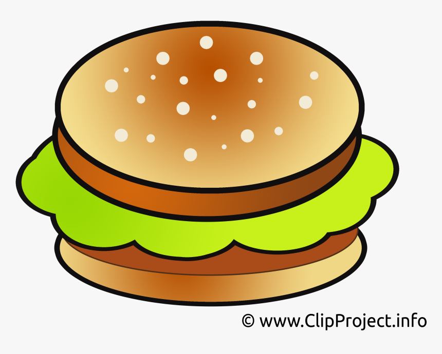 Clipart Hamburger Essen Bilder - Essen Transparent, HD Png Download, Free Download