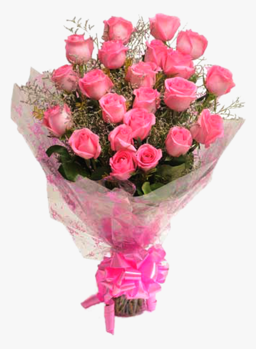 Hot Pink Roses Bouquet, HD Png Download, Free Download