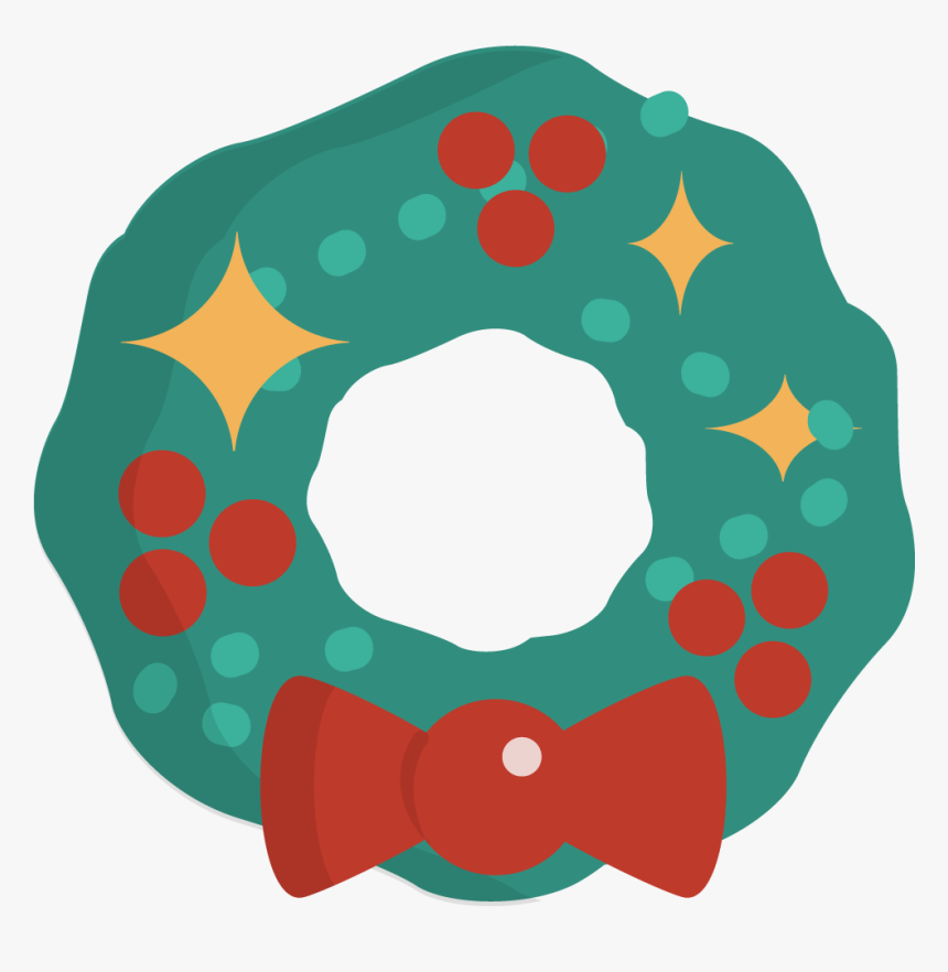 Wreath Clipart Cute Amp Wreath Clip Art Cute Images - Wreath, HD Png Download, Free Download
