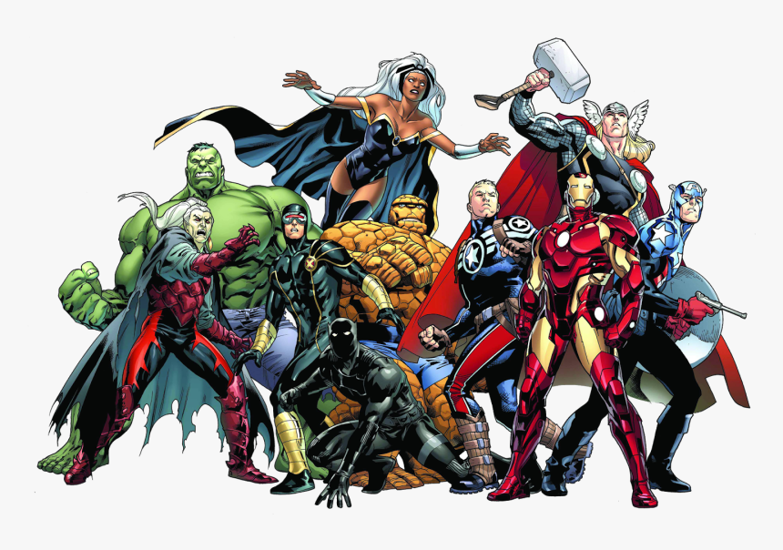 My Heroe Comic - Marvel Super Heroes Png, Transparent Png, Free Download