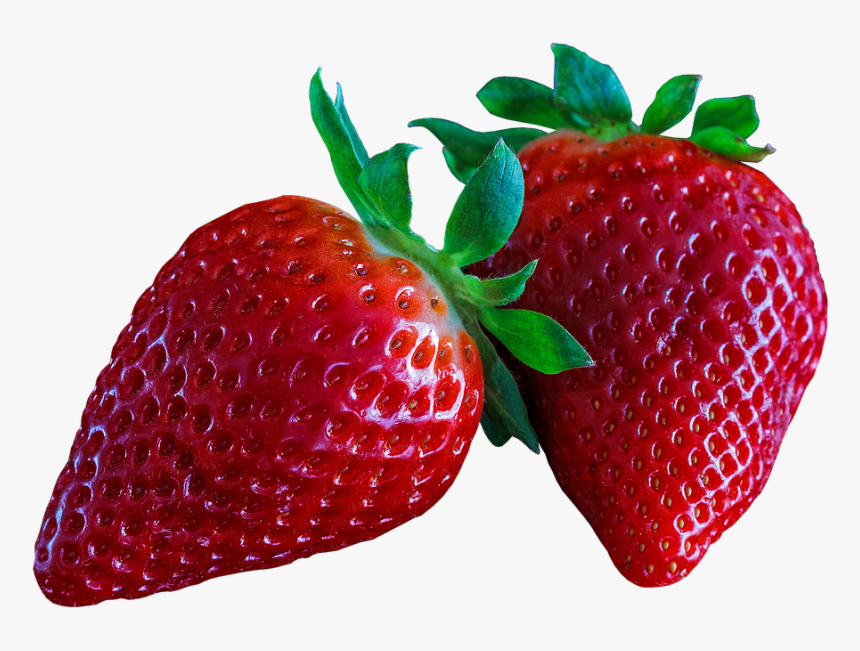 Strawberries, Red, Berries, Fruit, Sweet, Fruits - Клубника На Черном Фоне, HD Png Download, Free Download