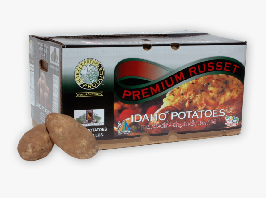 Potatoes No Background - Russet Burbank Potato, HD Png Download, Free Download