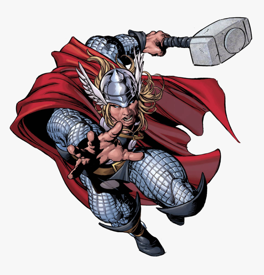 Character Profile Series Thor Marvel Super Heroes Clipart - Super Heroes Marvel Png, Transparent Png, Free Download