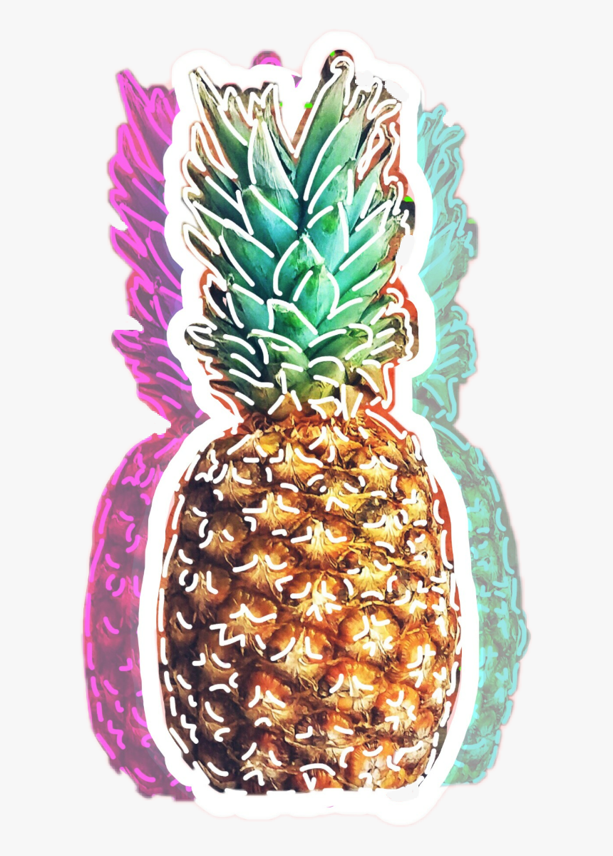 Transparent Cute Pineapple Png - Png Stickers Transparent Pineapple, Png Download, Free Download
