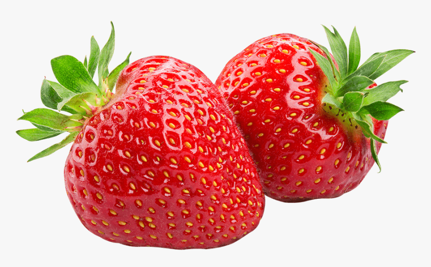 Strawberries"
 Class= - Two Strawberries, HD Png Download, Free Download