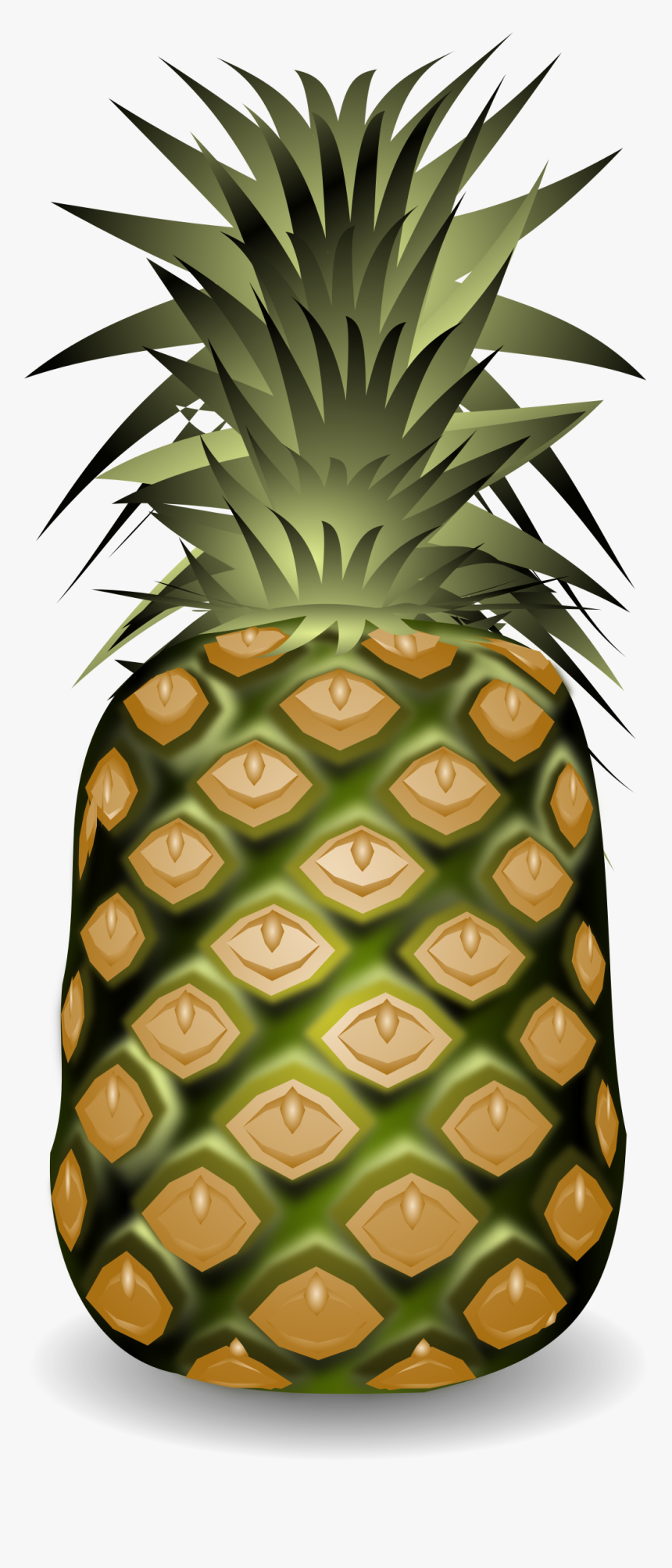 Pineapple Ananasas Clip Arts - Pineapple, HD Png Download, Free Download