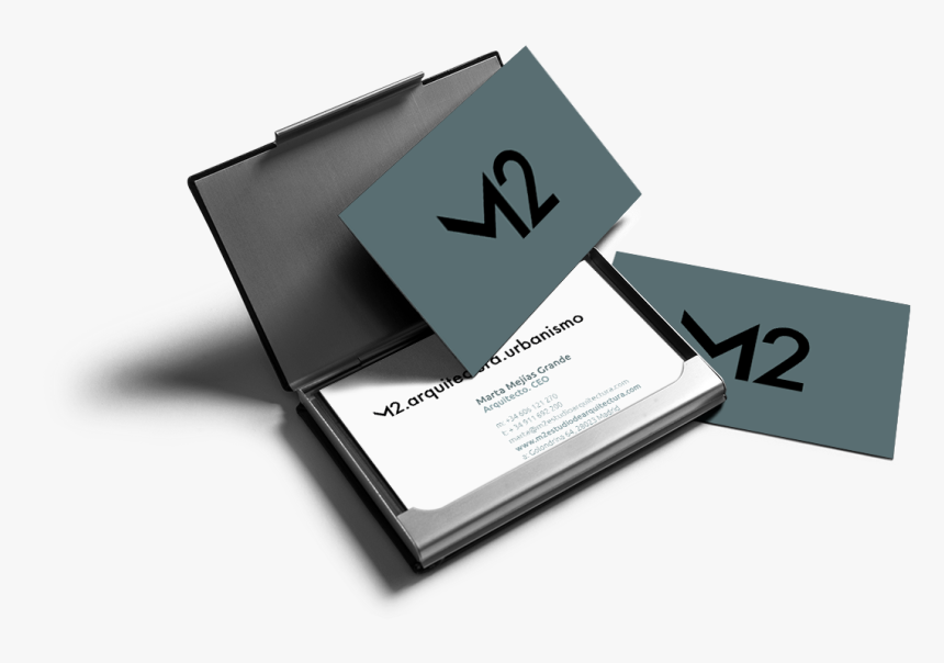 Diseño Imagen Corporativa Web Estudio Arquitectura - Business Card, HD Png Download, Free Download